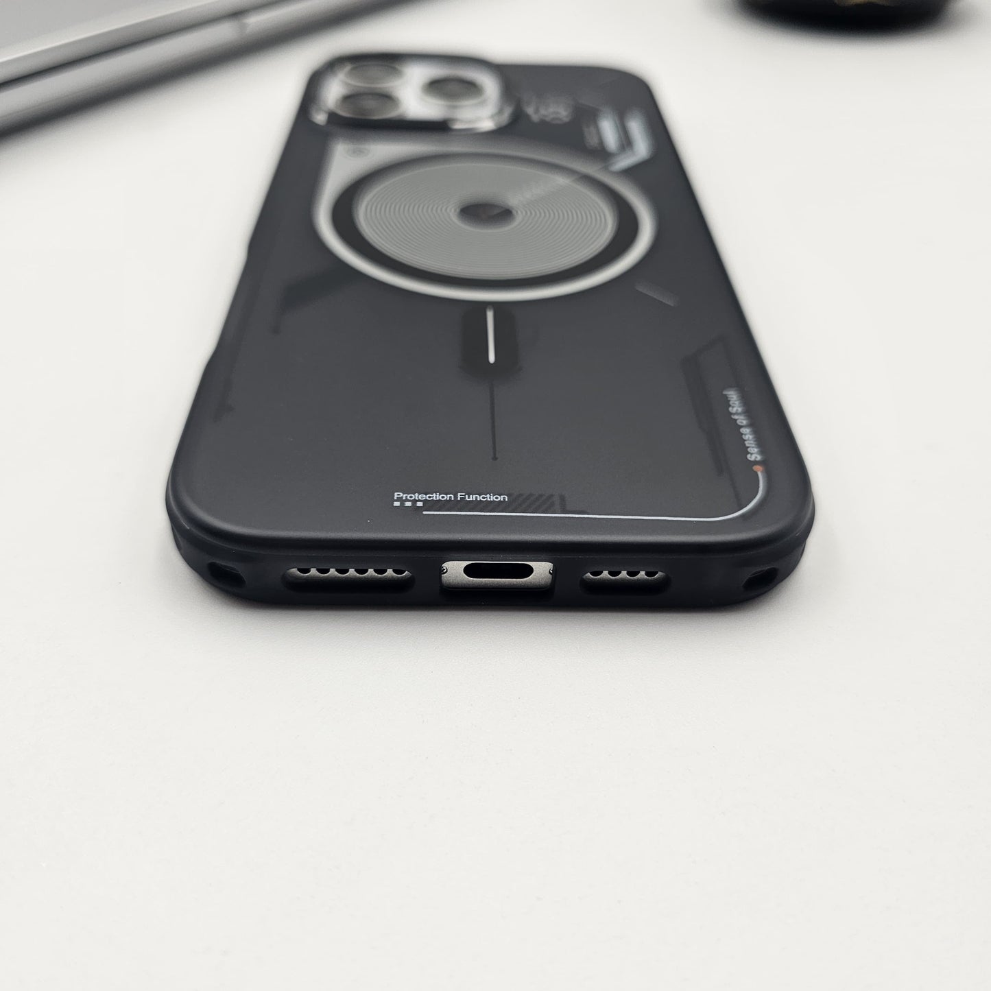 CyberTech MagSafe Case for iPhone | Matte Translucent Soft-Touch | Cooling Design