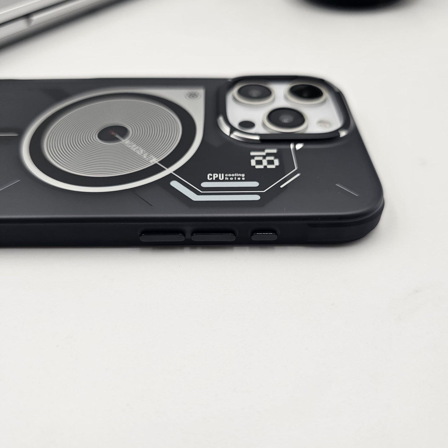 CyberTech MagSafe Case for iPhone | Matte Translucent Soft-Touch | Cooling Design