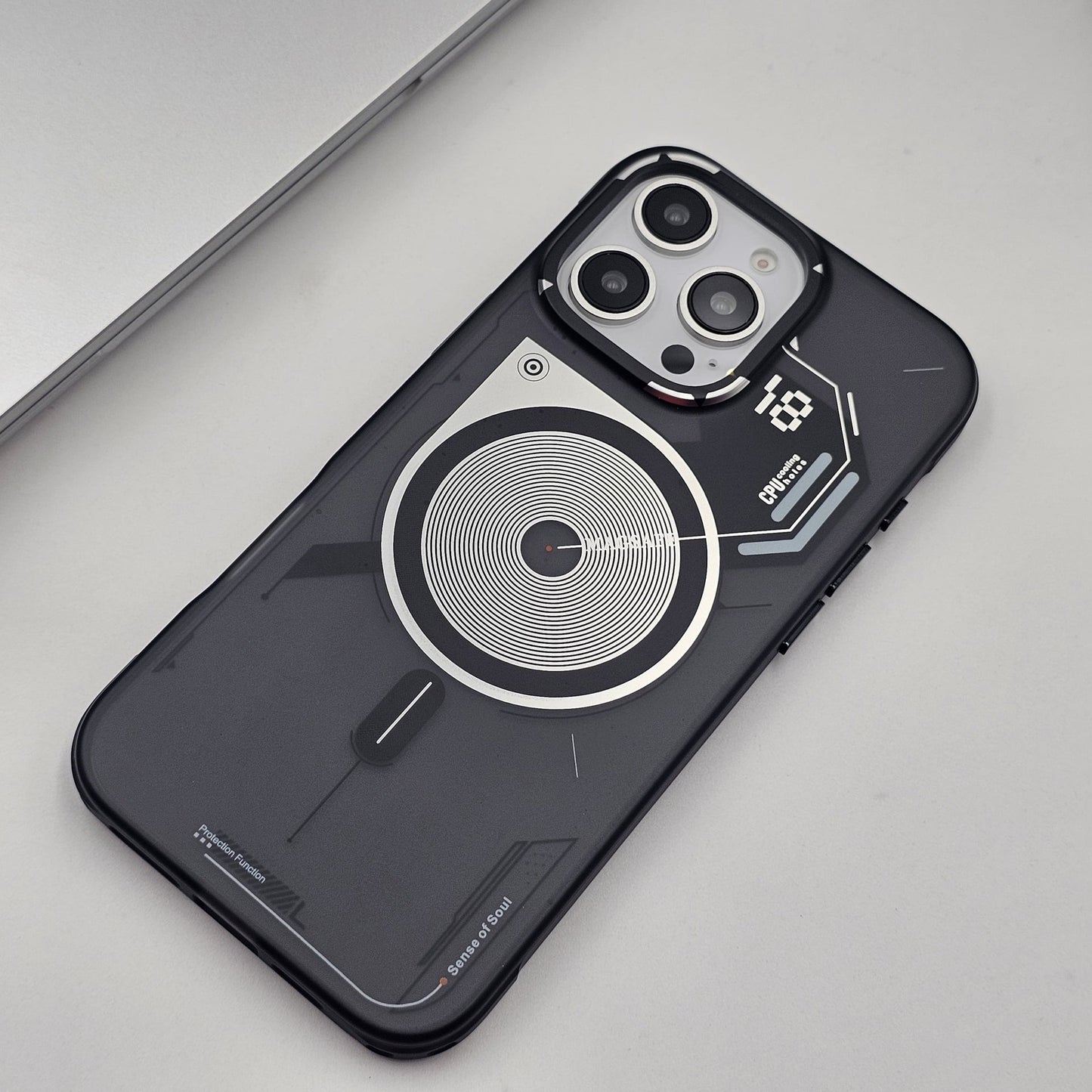 CyberTech MagSafe Case for iPhone | Matte Translucent Soft-Touch | Cooling Design