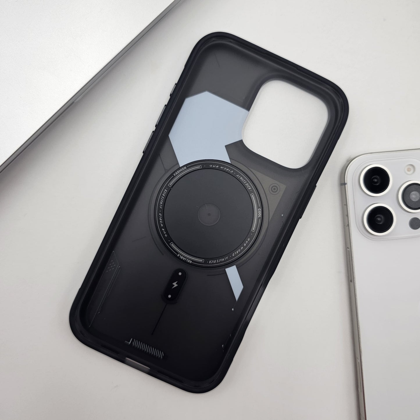 CyberTech MagSafe Case for iPhone | Matte Translucent Soft-Touch | Cooling Design