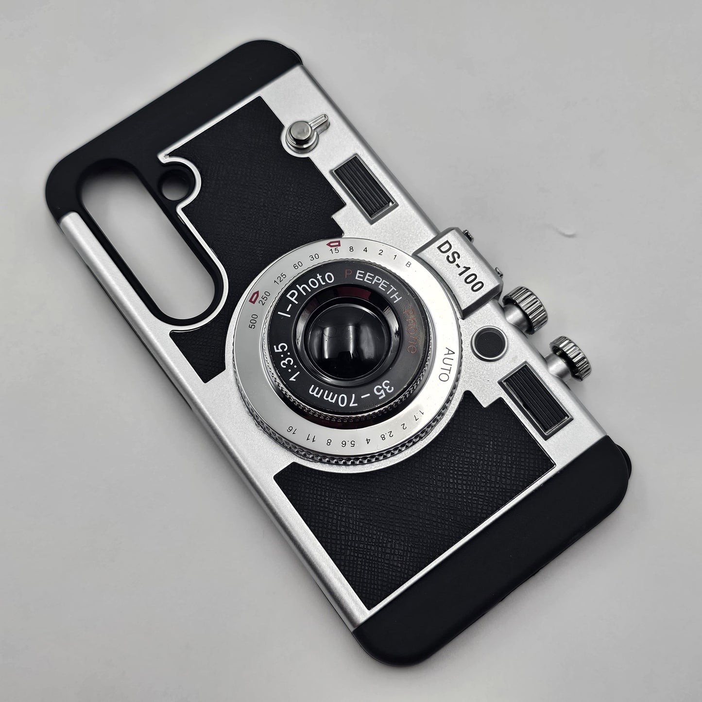 3D Vintage Camera Case for Samsung Galaxy S24 Plus | Retro Designer | Detachable Sling