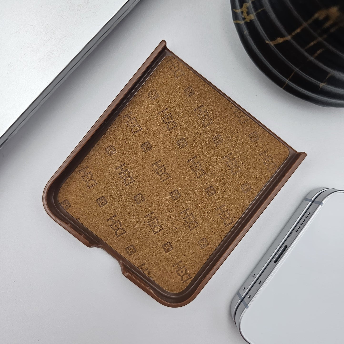 Premium Leather Kickstand Case for Samsung Galaxy Z Flip 6 | Shockproof | Slim Fit | Metal Stand | Luxury Back Cover