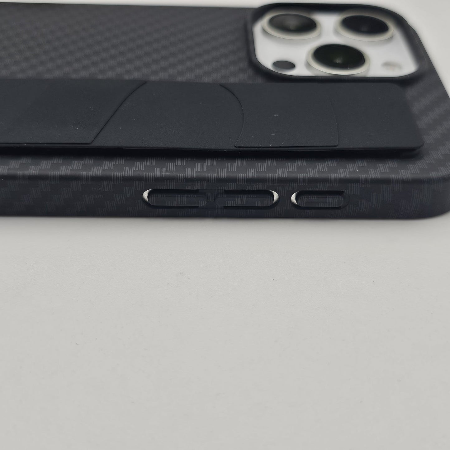 iPhone Carbon Fibre Wristband Matte Case