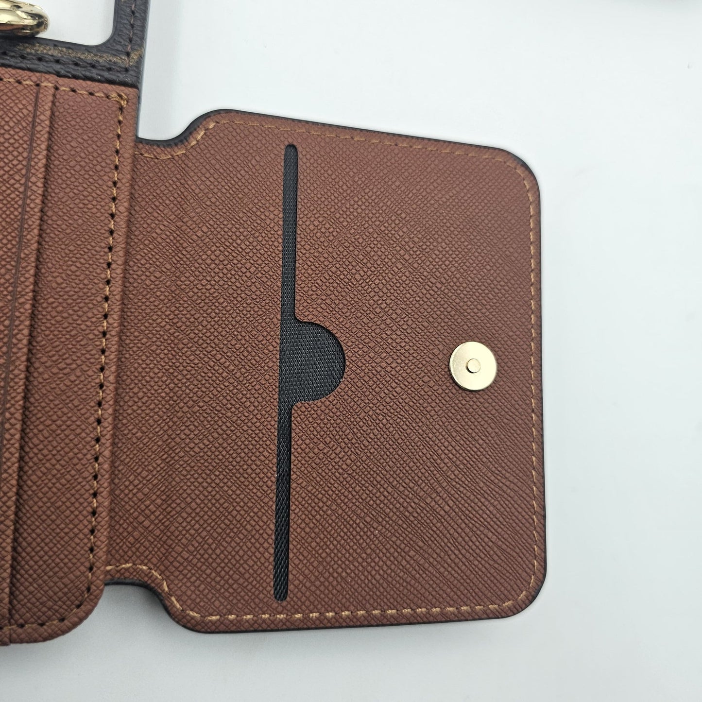 Samsung Galaxy Z Flip 6 Luxury Brand Card Pocket Wallet Ring Holder Case