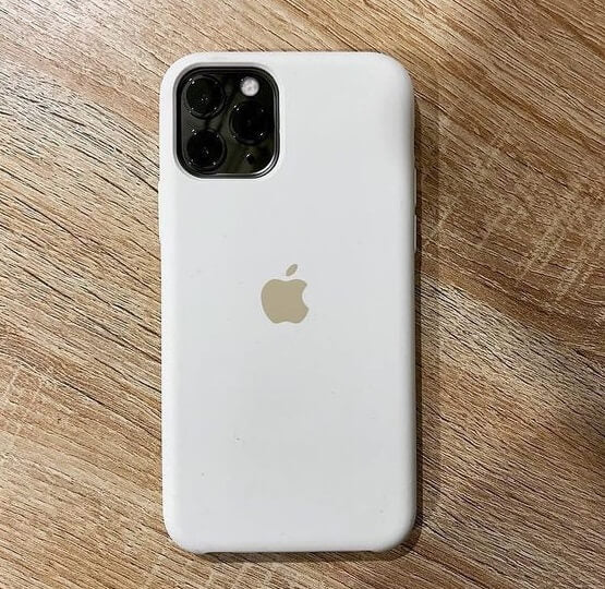 iPhone Liquid Silicone Case Cover White Clearance