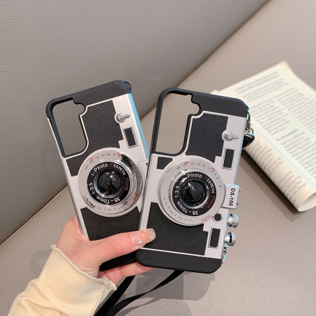 Samsung Galaxy S25 Ultra 3D Retro Vintage Camera Case Cover