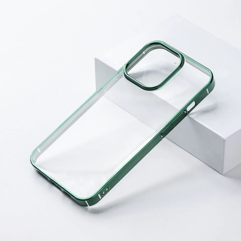 iPhone Crystal Clear Chrome Electroplated Bumper Case Cover Clearance Sale
