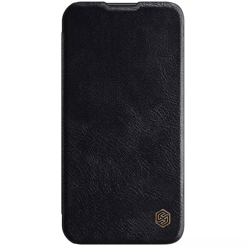 iPhone Nillkin Camera Protection QIN Leather Flip Case Black