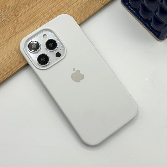 iPhone Liquid Silicone Case Cover White Clearance