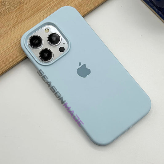 Stylish iPhone Premium Silicone Mobile Case Cover - Lilac