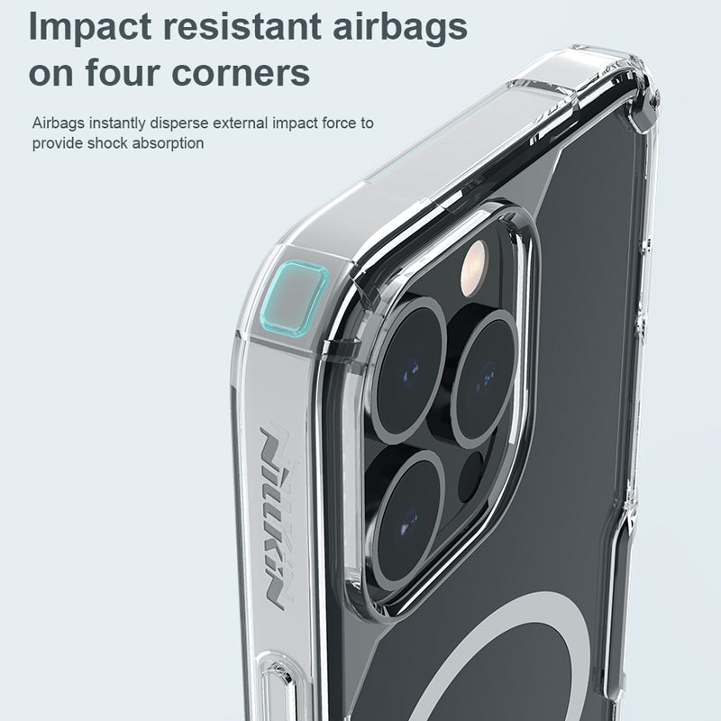 Nillkin iPhone Magsafe Clear Drop Resistant Magnetic Case Cover Clearance Sale