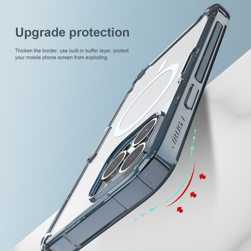 Nillkin iPhone Magsafe Clear Drop Resistant Magnetic Case Cover Clearance Sale
