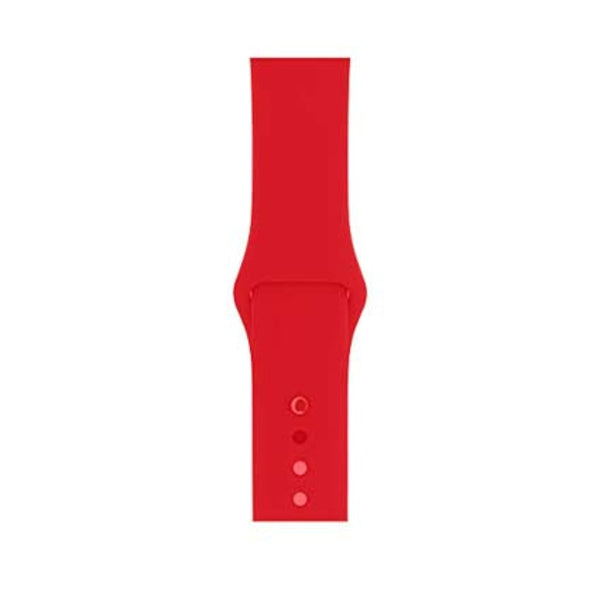 Apple iWatch Red Silicone Sport Band For Series 1 2 3 4 5 6 7 8 9 SE 7 8 9 SE SE 2 Gen