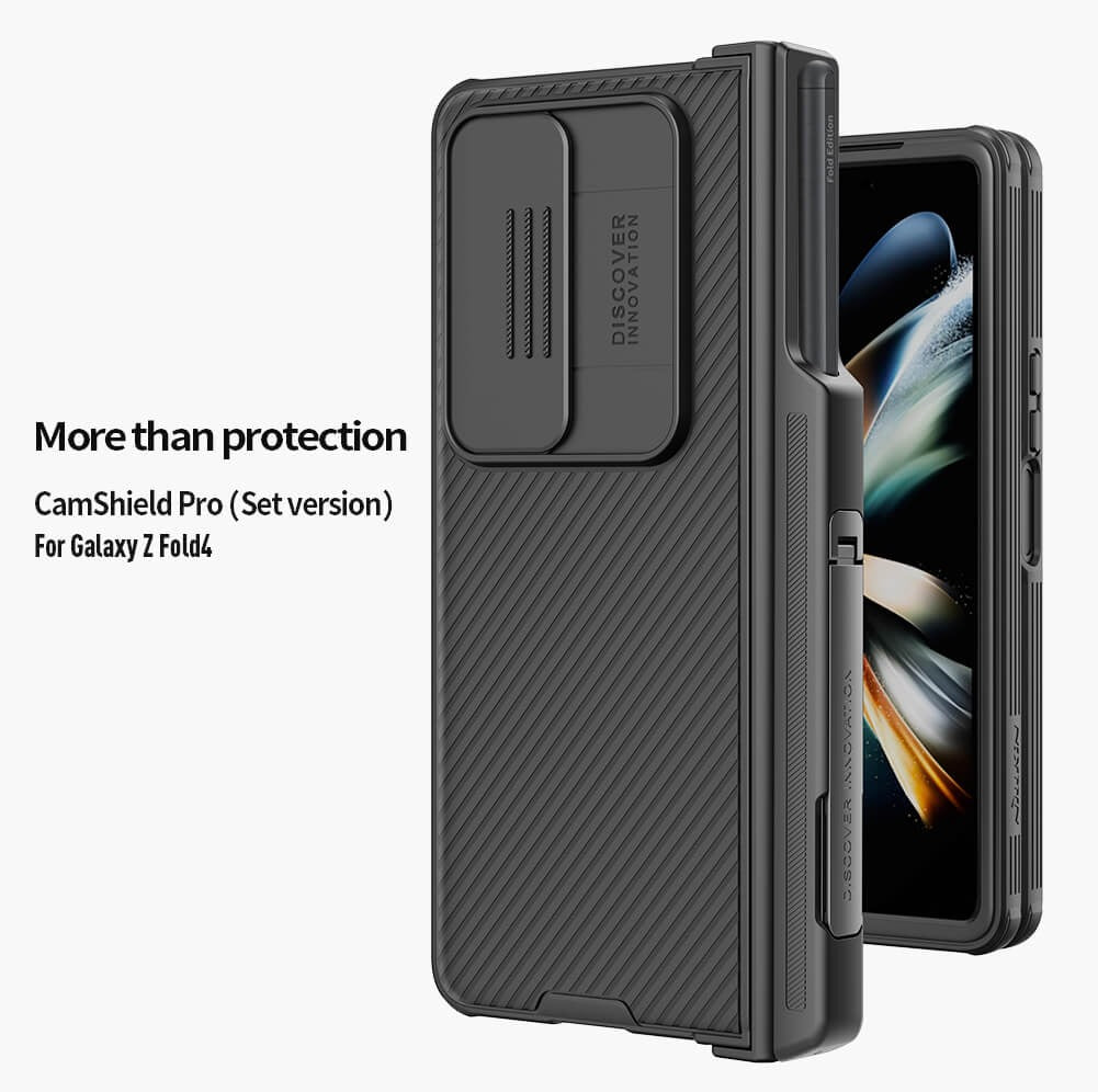 Nillkin CamShield Pro Full Set Case Cover for Samsung Z Fold 4 Green