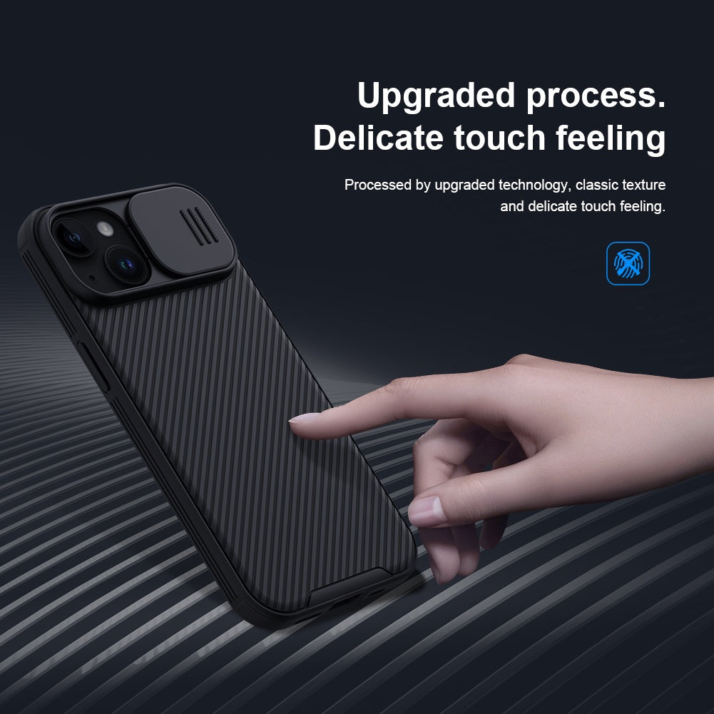iPhone 15 Plus Series Nillkin Camshield Pro Case Cover Black Clearance Sale